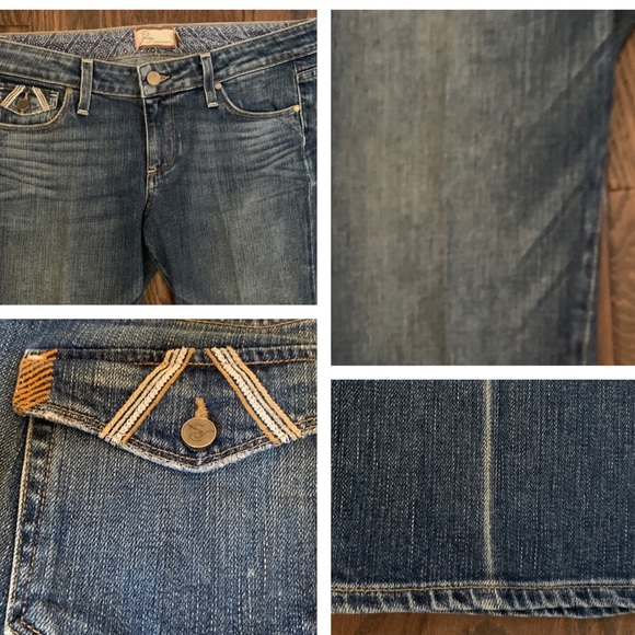 FINAL PRICE Paige Premium Denim Fairfax Cropped Jeans 30 - Picture 5 of 12